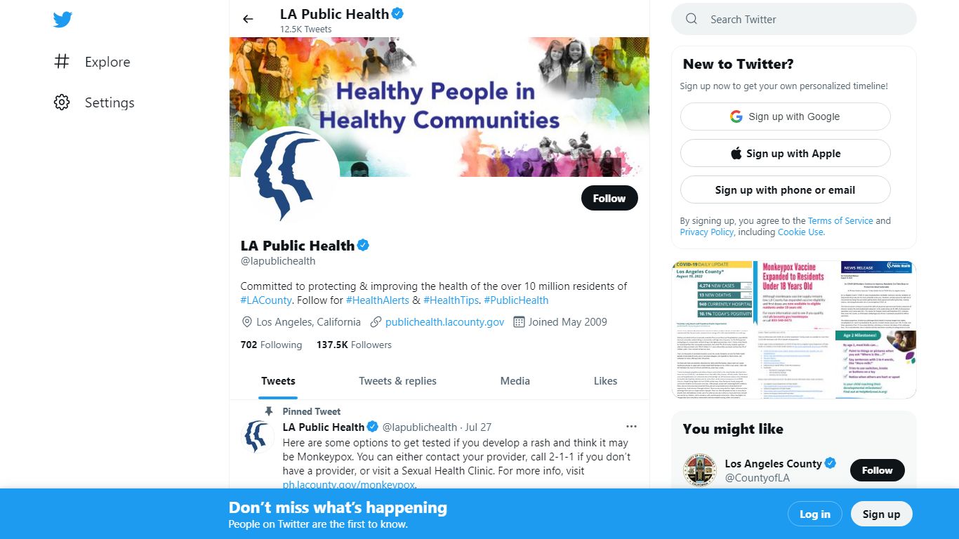 LA Public Health (@lapublichealth) / Twitter